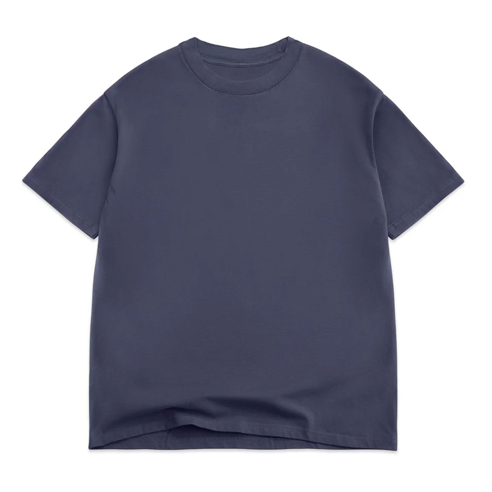 Navy Oversized Box Short Sleeved 7.5oz