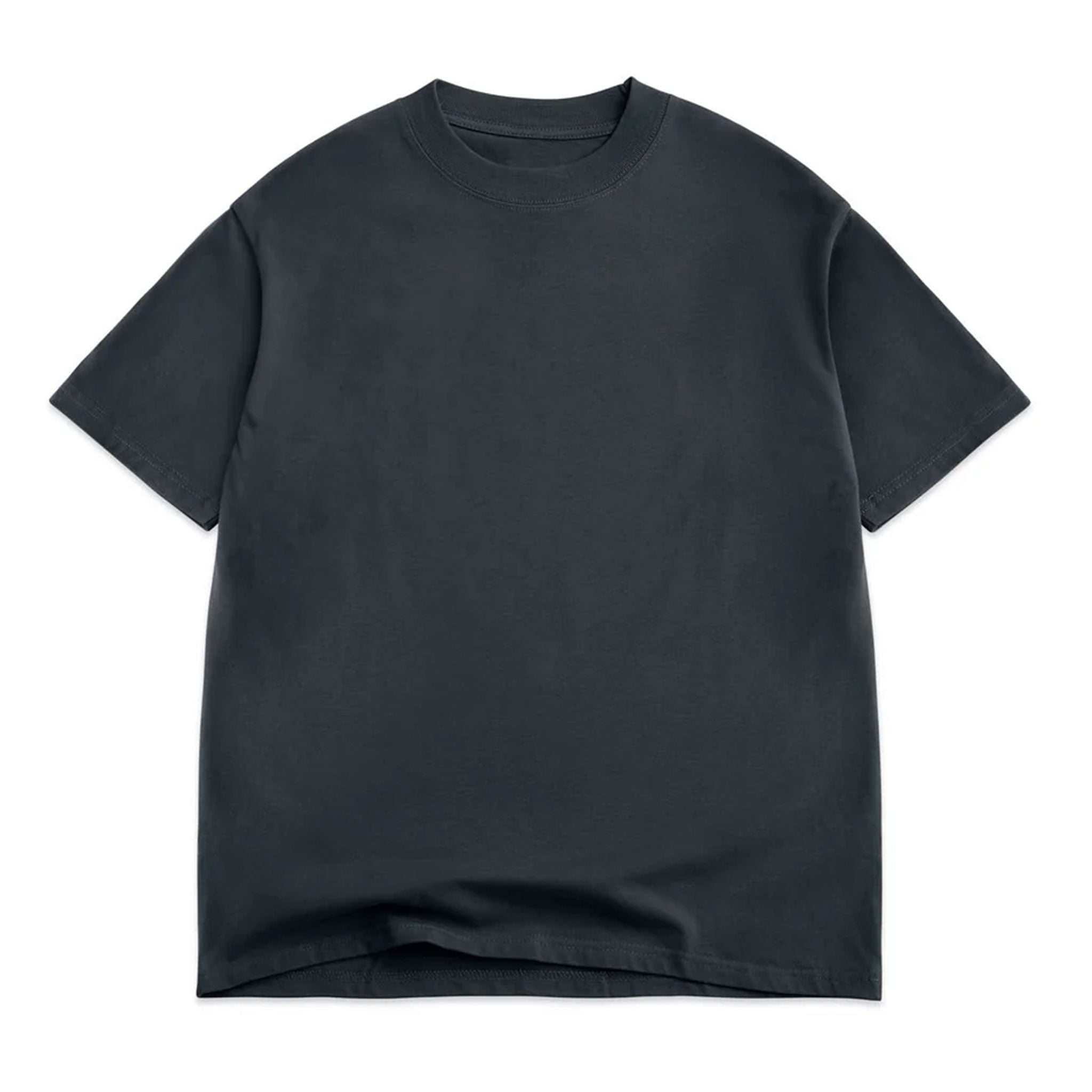 Vintage Black Oversized Box Short Sleeved 7.5oz