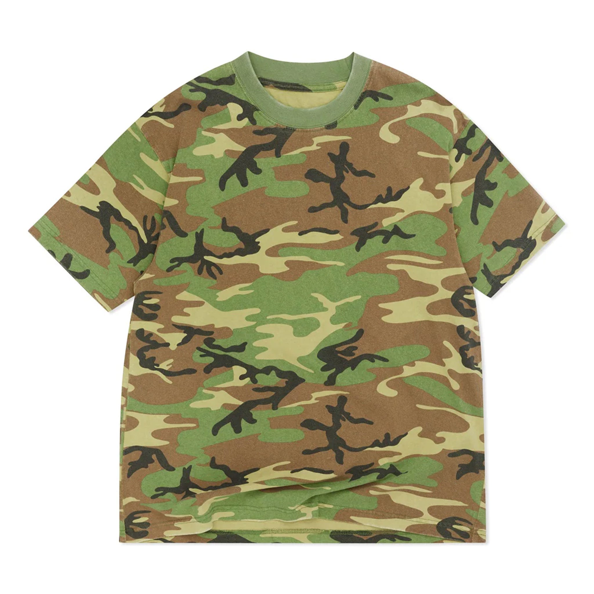 Vintage Camo Oversized Box Short Sleeved 7.5oz