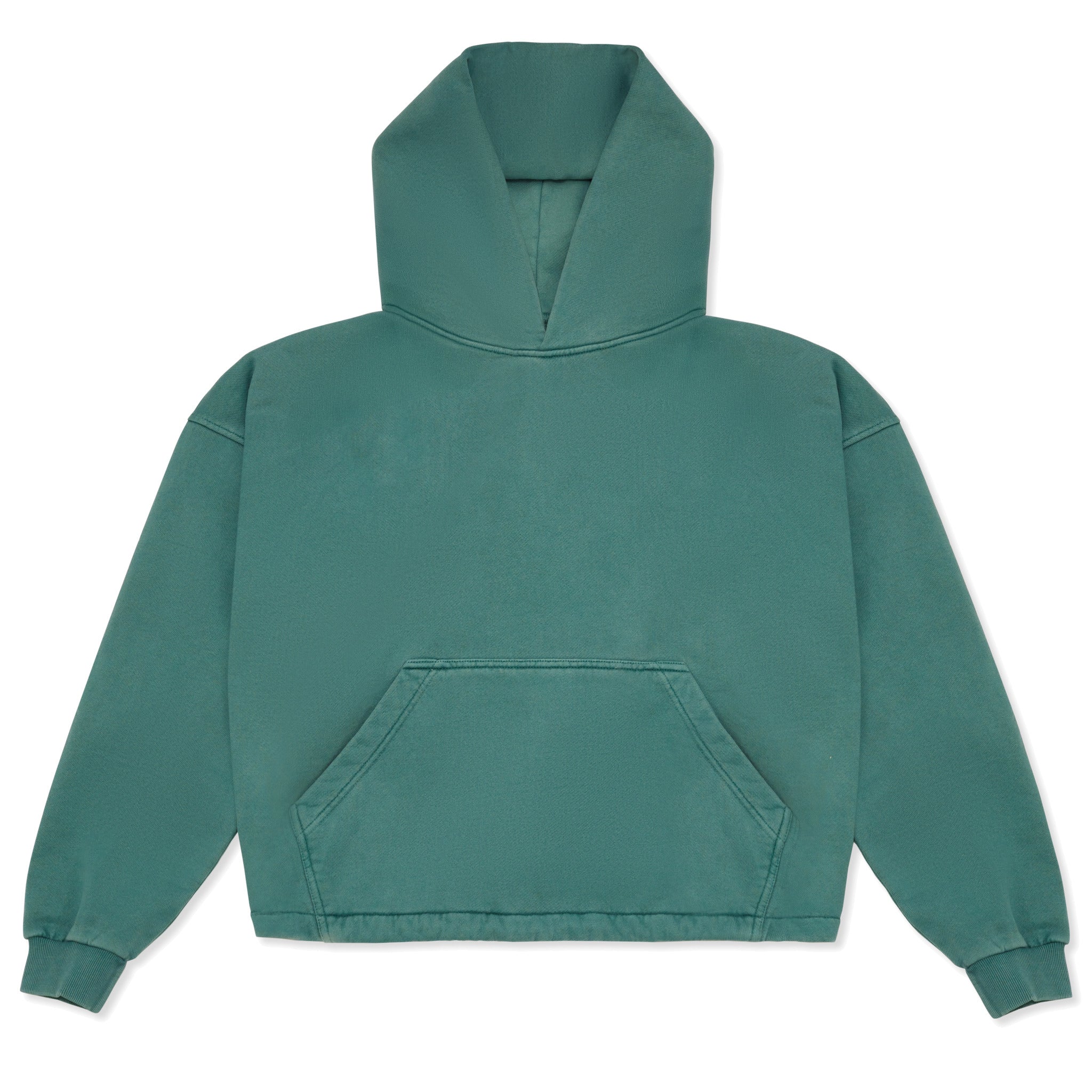 Cotton Collective Sagebrush Green 13oz Block Hoodie