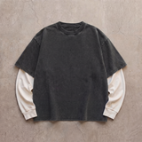 OVERSIZED BOX 2FER L/S TEE 7.5 OZ