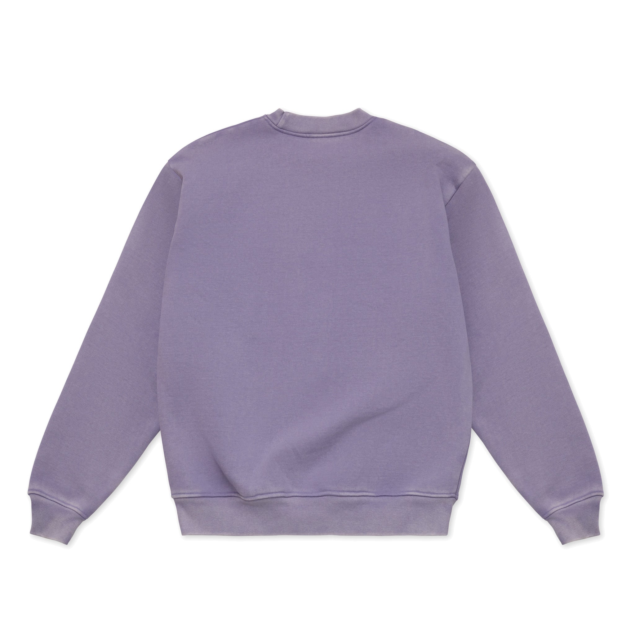 Cotton Collective Vintage Lilac Lavendar 14 oz Special Crew Back View
