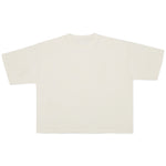 Cotton Collective Slub Bone White Drop Crop S/S Tee 7.0oz, flat lay