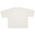 Cotton Collective Slub Bone White Drop Crop S/S Tee 7.0oz, flat lay