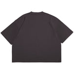 Cotton Collective Slub Pirate Black 7.0 oz Drop Crop S/S Tee Back View