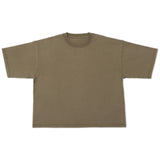 Cotton Collective Vintage Cub Drop Crop S/S Tee 7.0oz, flat lay