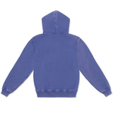 Cotton Collective Vintage Royal 11oz Oversized Hoodie Back View