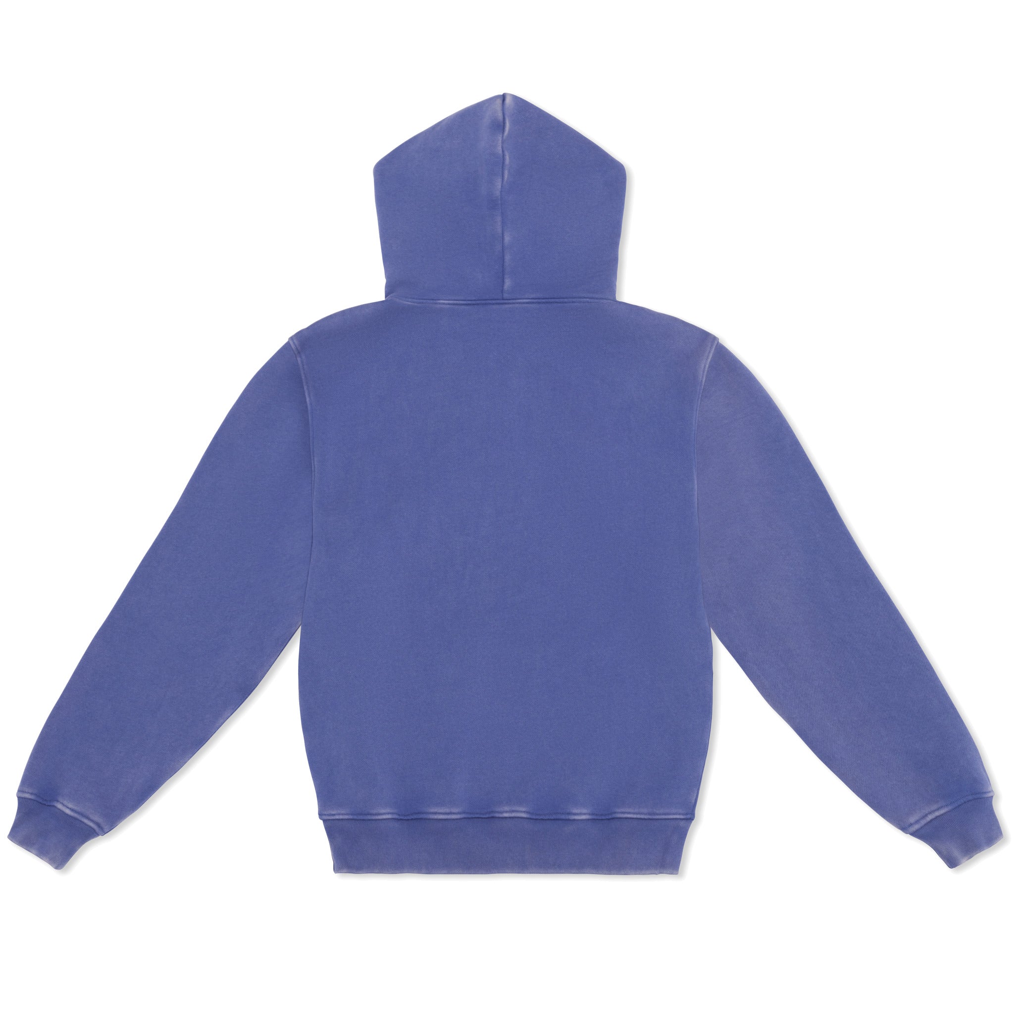 Cotton Collective Vintage Royal 11oz Oversized Hoodie Back View