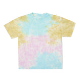 Cotton Collective Cloud Pastel Rainbow Tour S/S Tee 6.0oz, flat lay