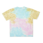 Cotton Collective Cloud Pastel Rainbow Tour S/S Tee 6.0oz, flat lay