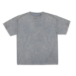 Cotton Collective Mineral Grey Tour S/S Tee 6.0oz, flat lay
