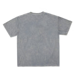 Cotton Collective Mineral Grey Tour S/S Tee 6.0oz, flat lay