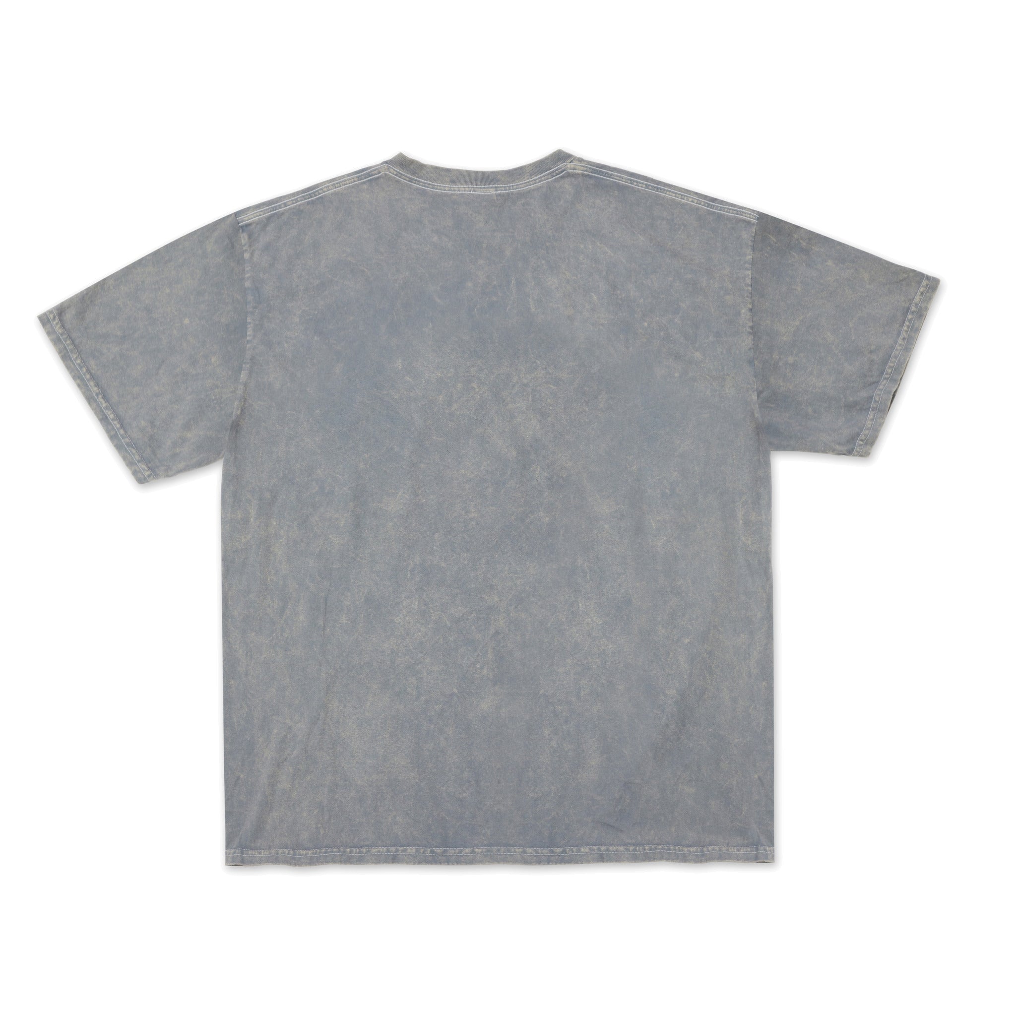 Cotton Collective Mineral Grey Tour S/S Tee 6.0oz, flat lay