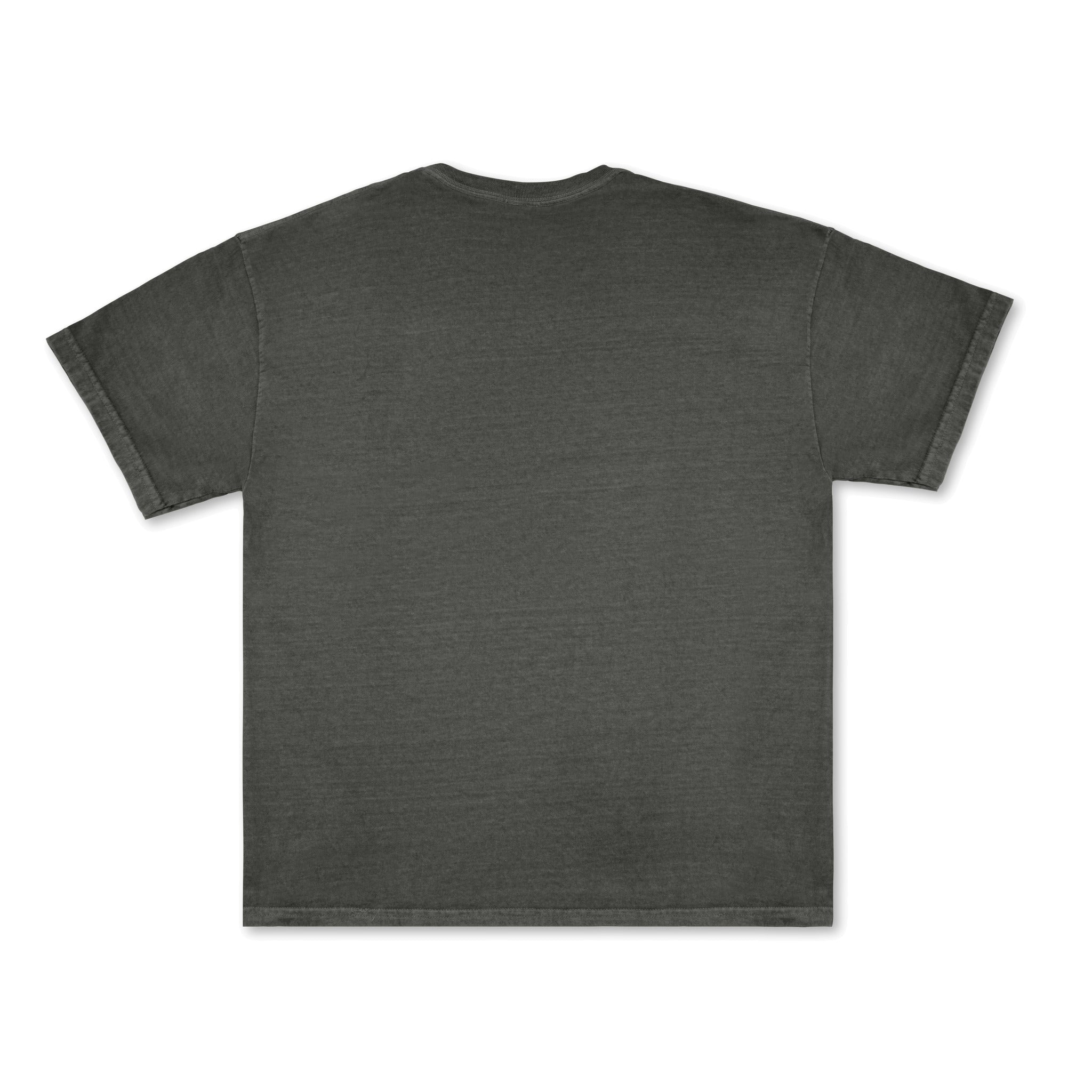 Cotton Collective Vintage Black 6.0 oz Tour S/S Tee, flat lay