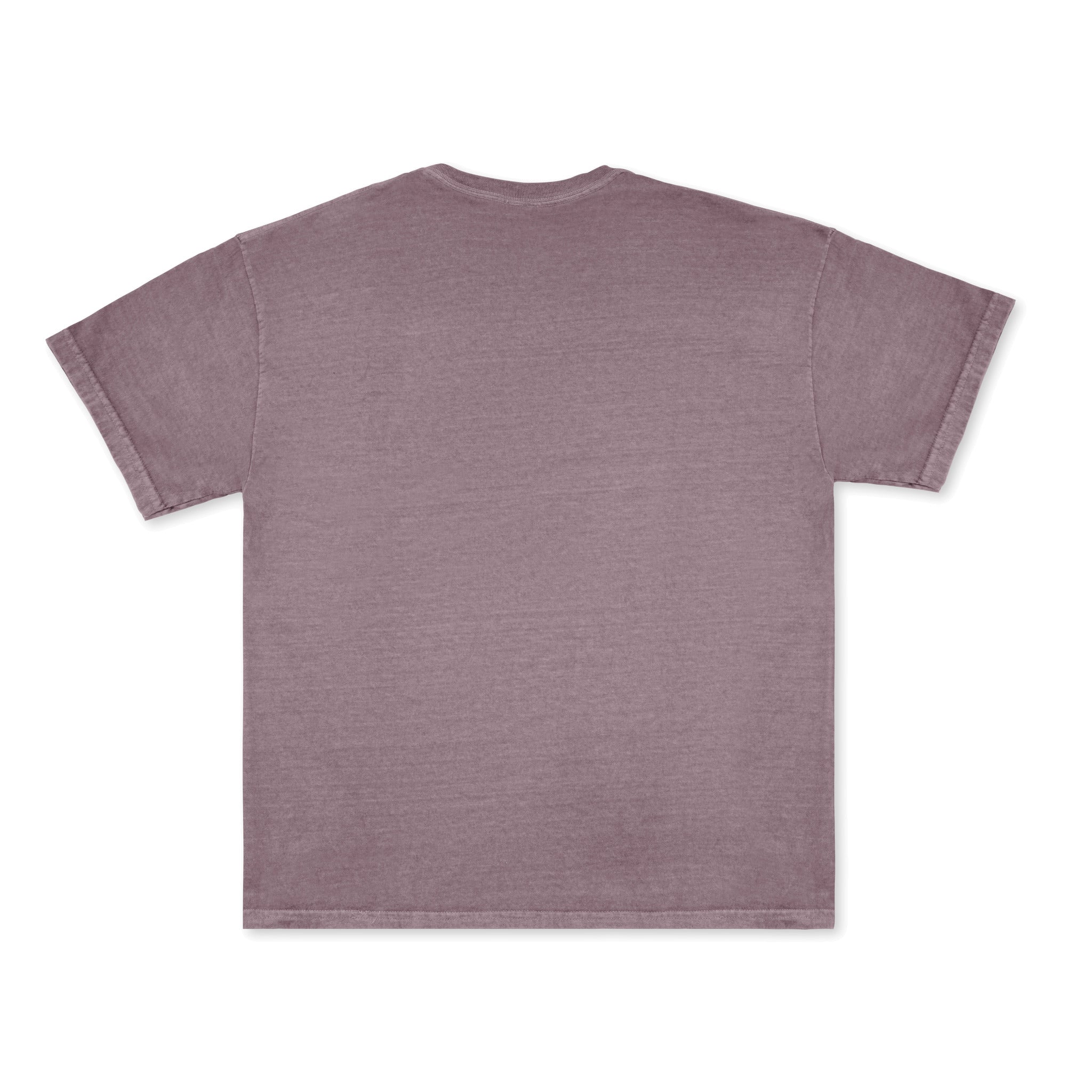 Cotton Collective Vintage Berry 6.0 oz Tour S/S Tee, flat lay