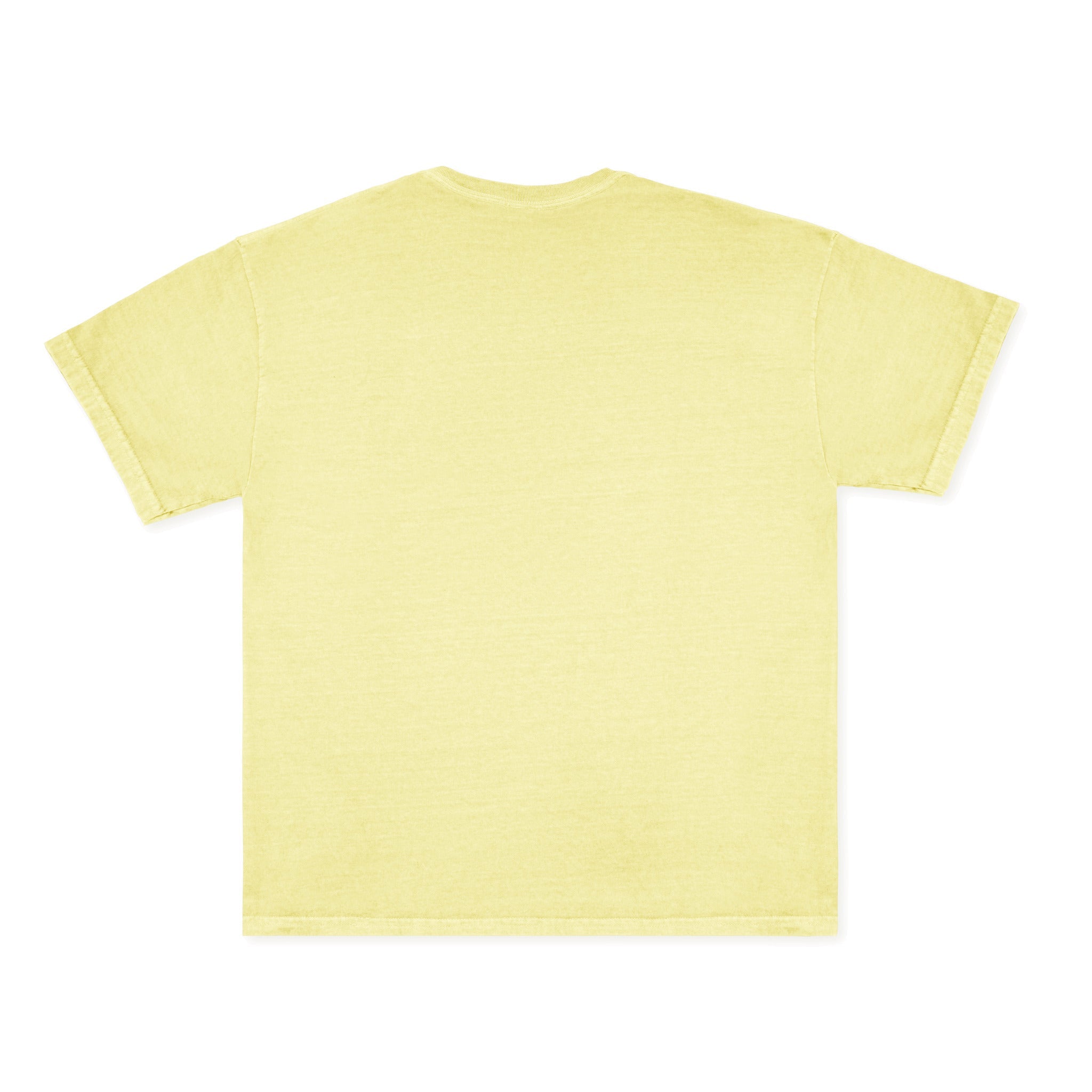 Cotton Collective Vintage Butter 6.0 oz Tour S/S Tee, flat lay