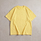 Cotton Collective Vintage Butter 6.0 oz Tour S/S Tee, styled flat lay