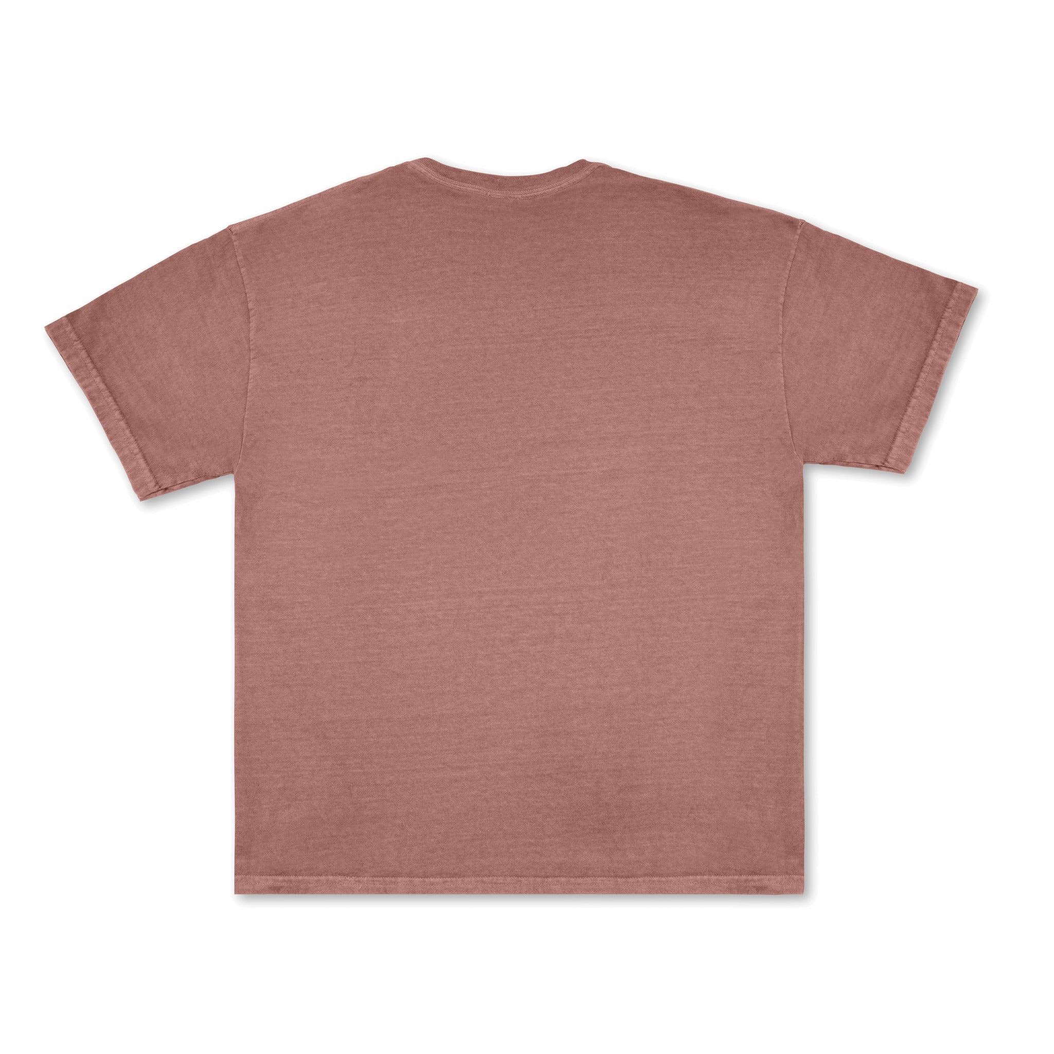 Cotton Collective Vintage Crimson 6.0 oz Tour S/S Tee, flat lay