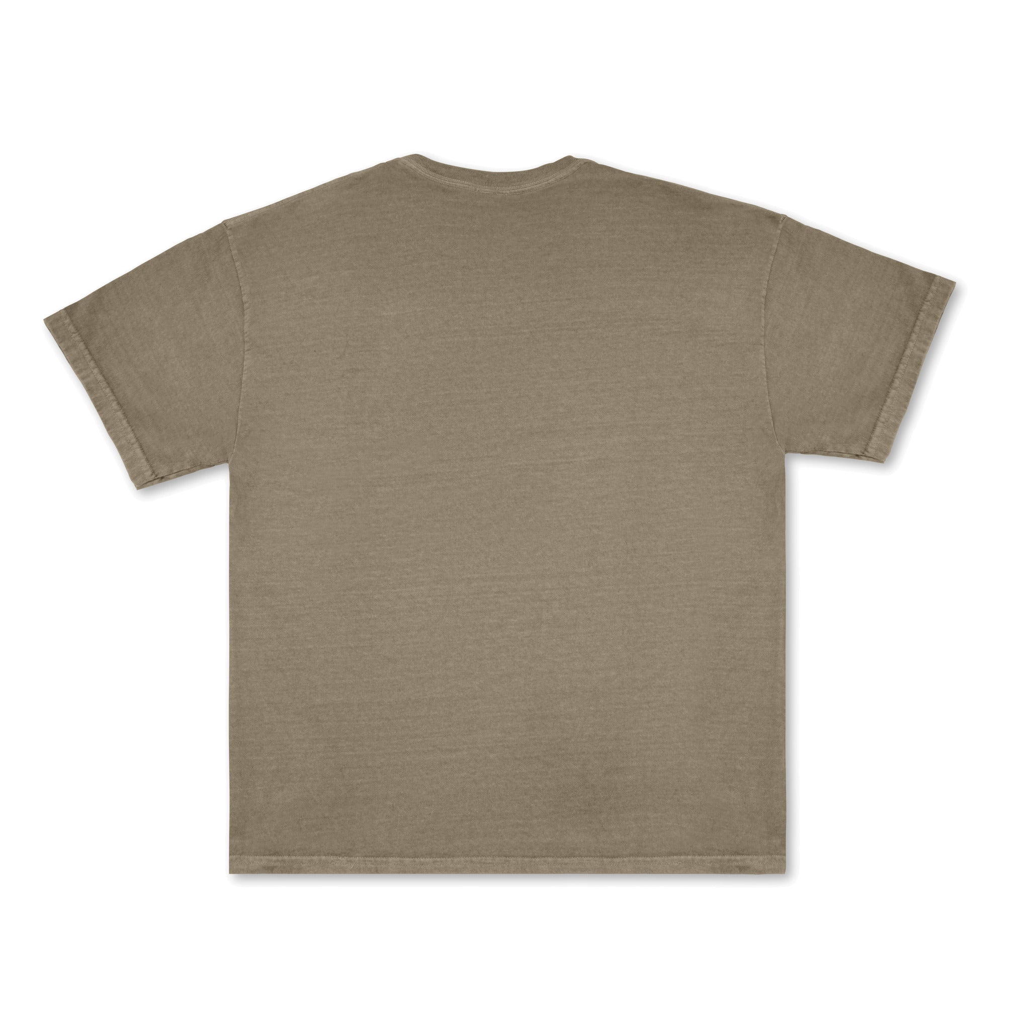 Cotton Collective Vintage Espresso 6.0 oz Tour S/S Tee, flat lay