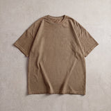 Cotton Collective Vintage Espresso 6.0 oz Tour S/S Tee, styled flat lay
