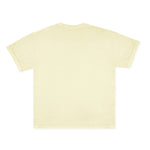 Cotton Collective Vintage Ivory 6.0 oz Tour S/S Tee, flat lay