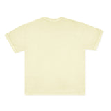 Cotton Collective Vintage Ivory 6.0 oz Tour S/S Tee, flat lay