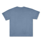 Cotton Collective Vintage Jean Blue 6.0 oz Tour S/S Tee, flat lay