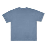 Cotton Collective Vintage Jean Blue 6.0 oz Tour S/S Tee, flat lay