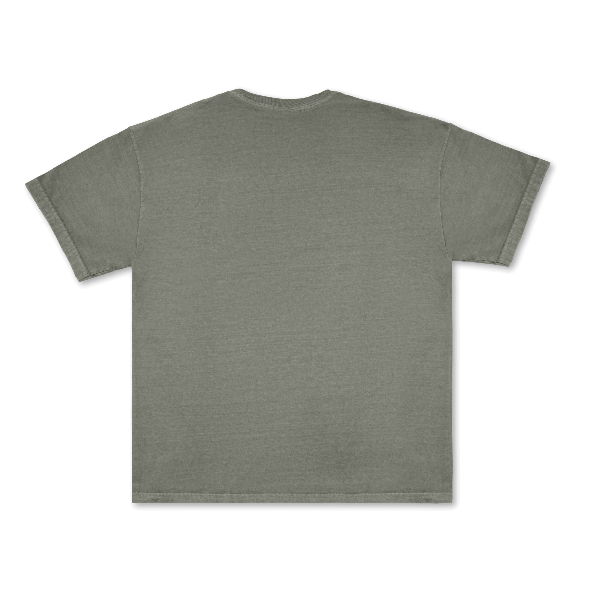 Cotton Collective Vintage Sand 6.0 oz Tour S/S Tee, flat lay