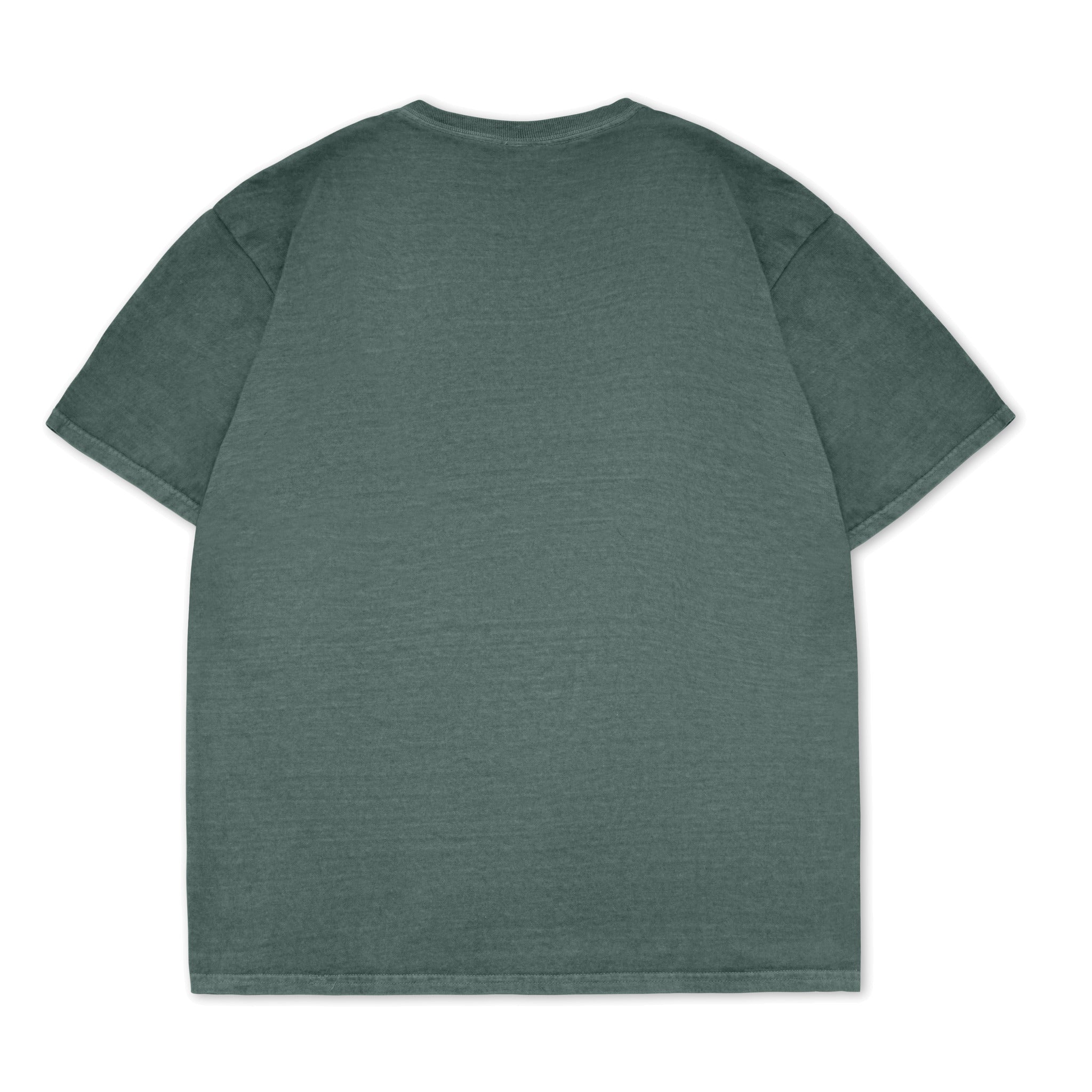 Cotton Collective Vintage Spruce Green 6.0 oz Tour S/S Tee Back View