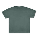 Cotton Collective Vintage Spruce Green 6.0 oz Tour S/S Tee, flat lay