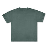 Cotton Collective Vintage Spruce Green 6.0 oz Tour S/S Tee, flat lay