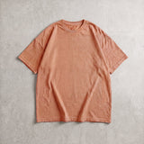Cotton Collective Vintage Terracotta 6.0 oz Tour S/S Tee, styled flat lay