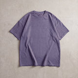 Cotton Collective Vintage Wine 6.0 oz Tour S/S Tee, styled flat lay