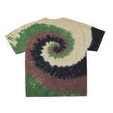 Cotton Collective Spiral Camo Tour S/S Tee 6.0oz, flat lay
