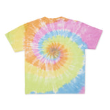 Cotton Collective Spiral Cotton Candy Tour S/S Tee 6.0oz, flat lay