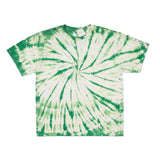 Cotton Collective Spiral Dartmouth Green 6.0 oz Tour S/S Tee, flat lay