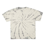 Cotton Collective Spiral Grey White Tour S/S Tee 6.0oz, flat lay