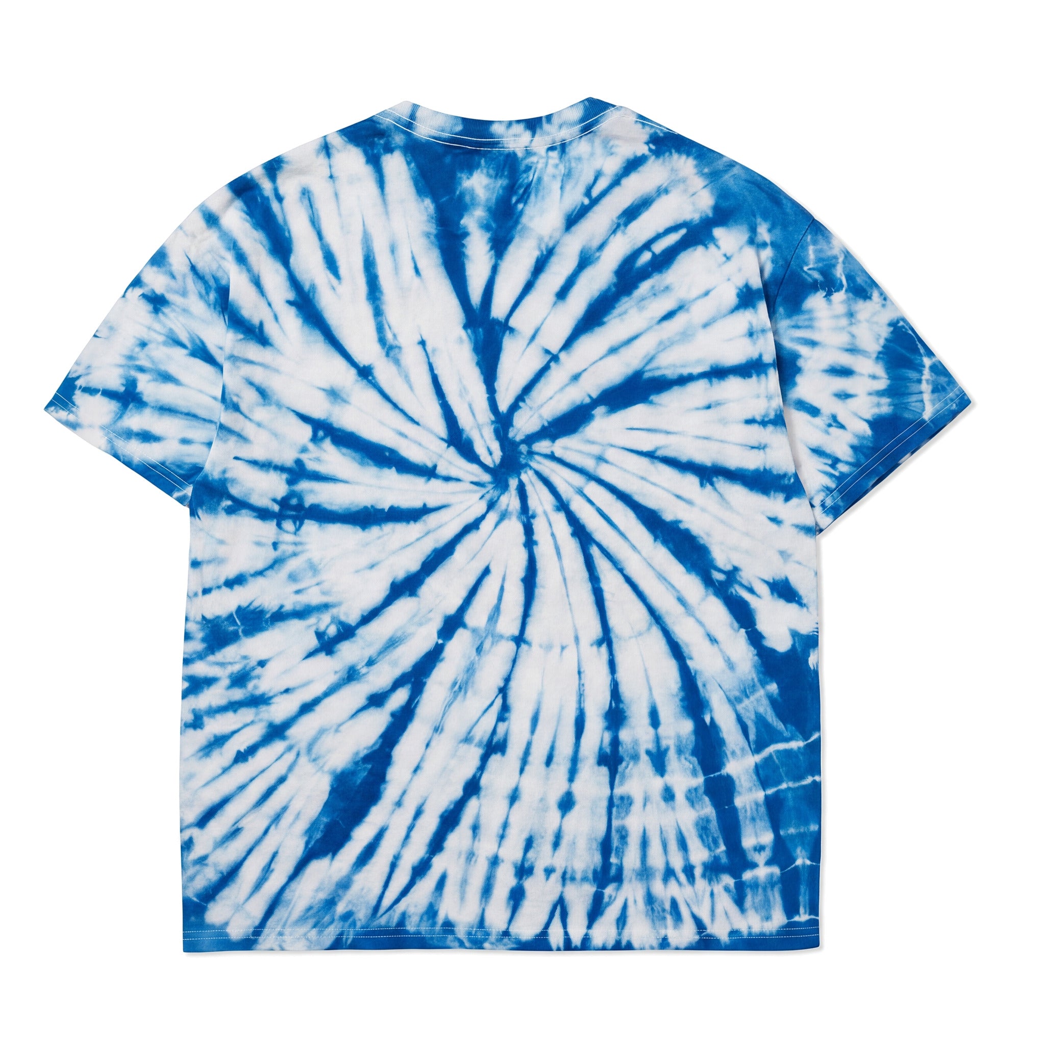 Cotton Collective Spiral Kansas Blue 6.0 oz Tour S/S Tee Back View