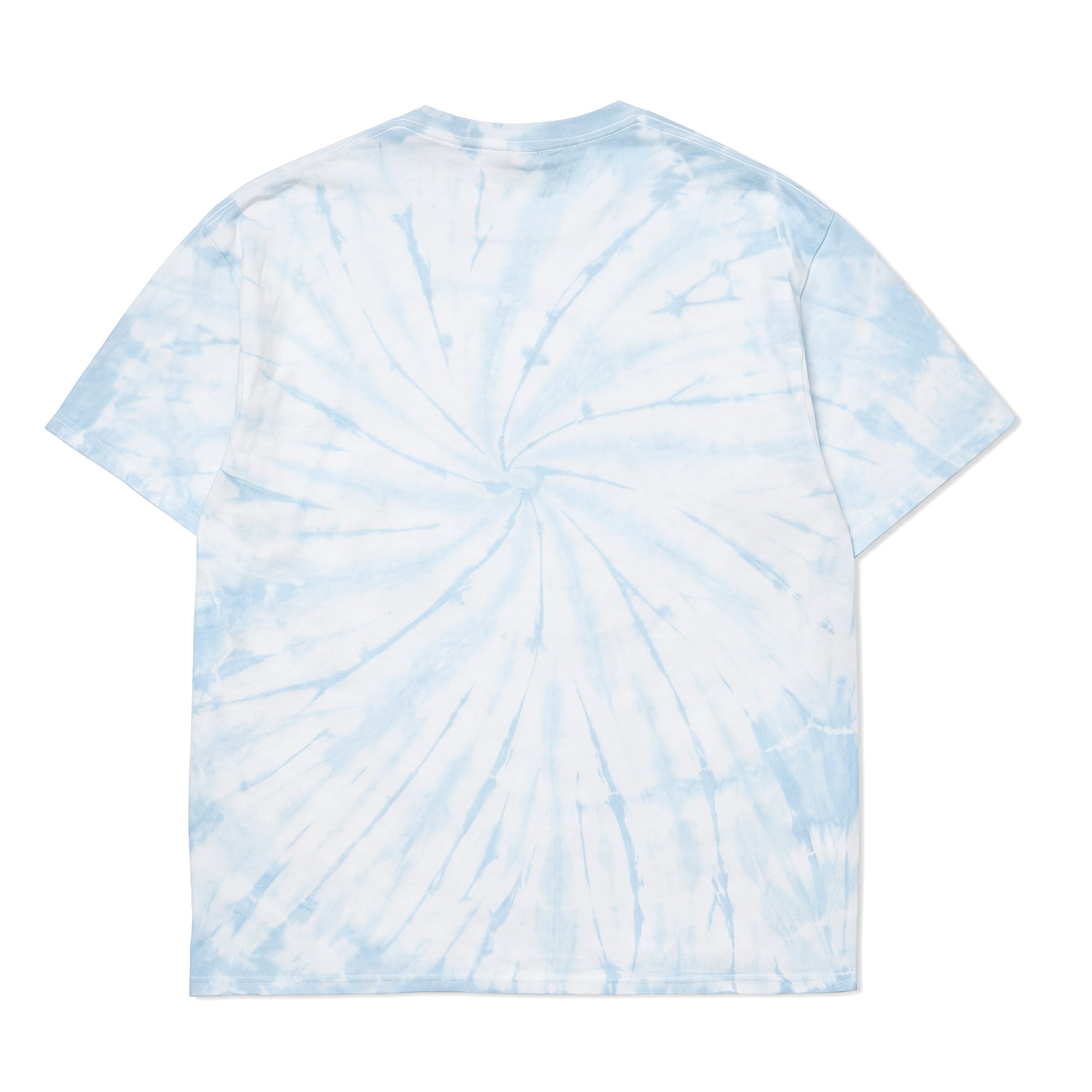 Cotton Collective Spiral Carolina Blue 6.0 oz Tour S/S Tee Back View
