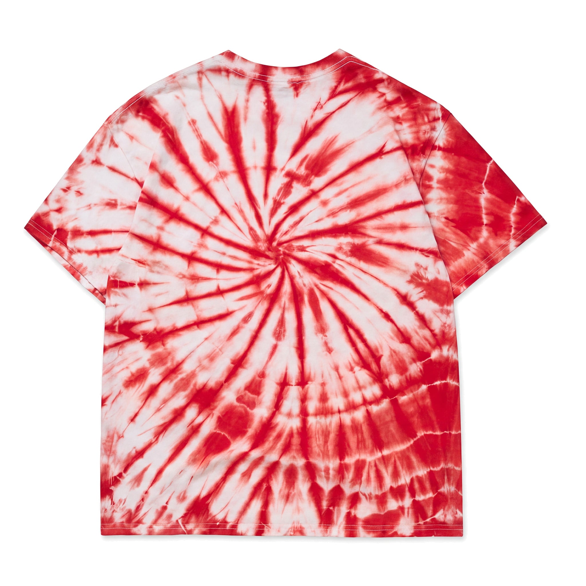 Cotton Collective Spiral Ohio Red 6.0 oz Tour S/S Tee Back View