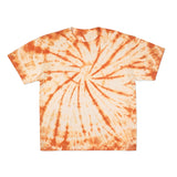 Cotton Collective Spiral Texas Orange 6.0 oz Tour S/S Tee, flat lay