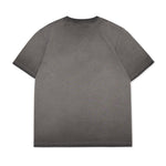 Cotton Collective Charcoal Oil Wash 6.5oz Daily Short Sleeve Tee Back View