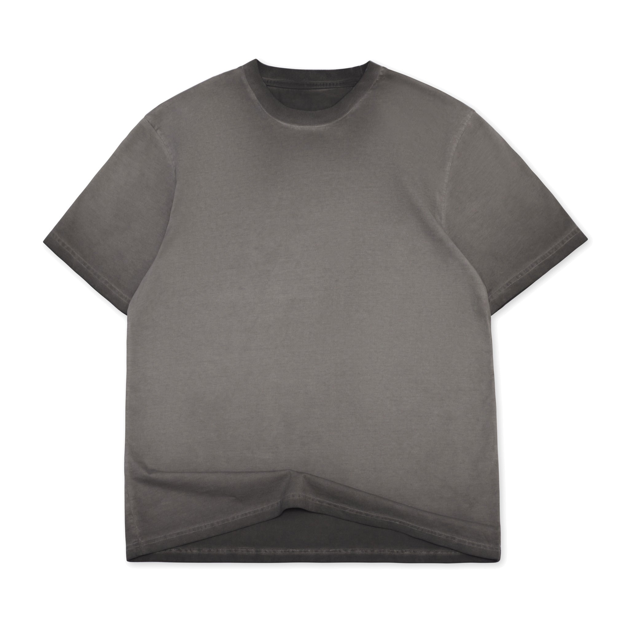 Cotton Collective Charcoal Oil Wash 6.5oz Daily Short Sleeve Tee