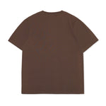 Cotton Collective Chocolate 6.5oz Daily Short Sleeve Tee Back View