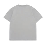 Cotton Collective Vintage Gray 6.5oz Daily Short Sleeve Tee Back View