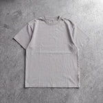 Cotton Collective Vintage Gray 6.5oz Daily Short Sleeve Tee, styled flat lay