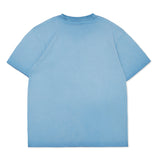 Cotton Collective Blue Haze Oil Wash 7.5 oz Oversized Kids S/S Tee Back View