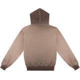 Cotton Collective Chocolate Oil Wash 14oz Oversized Special Hoodie Back View