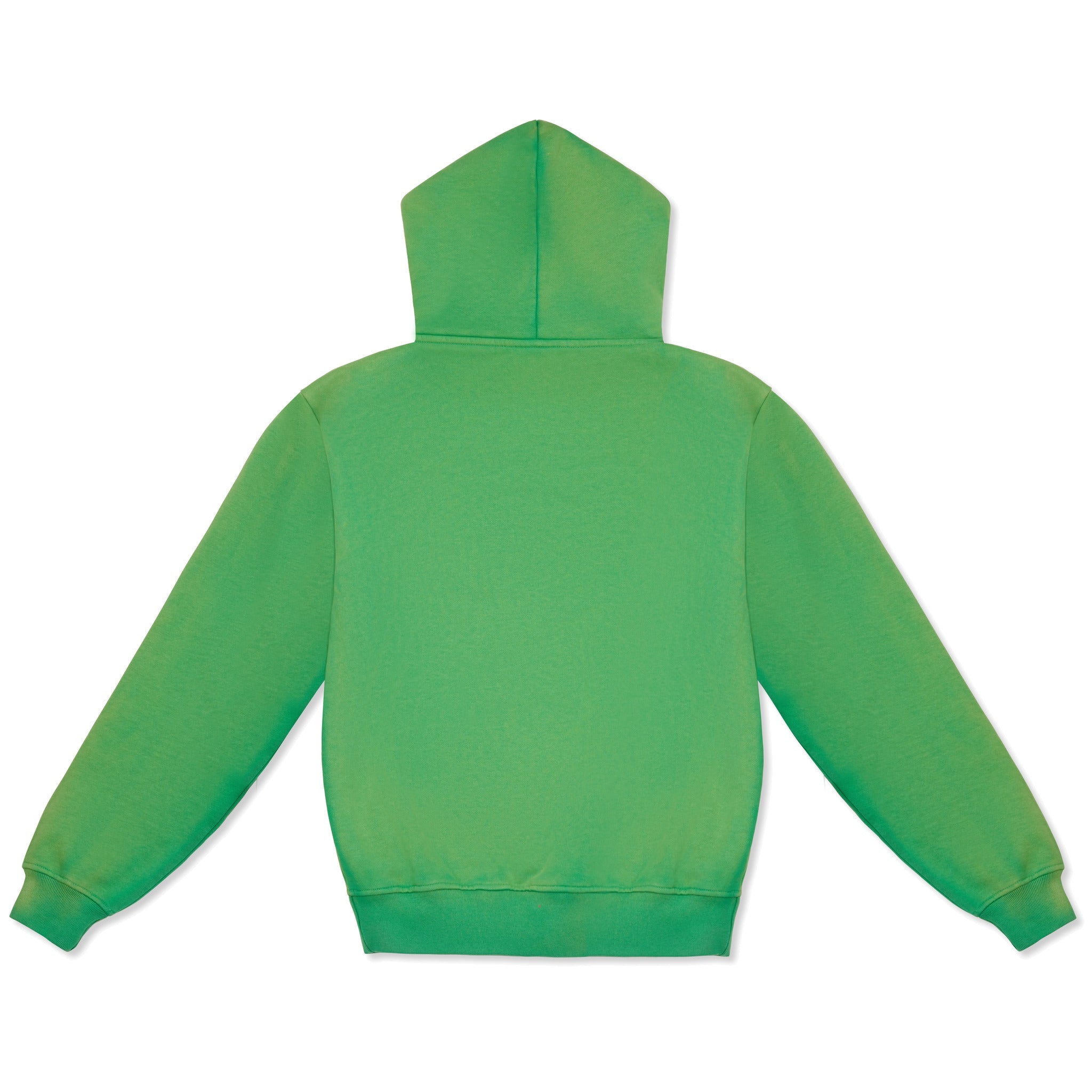 Cotton Collective Verde Green 14oz Oversized Special Hoodie Back View